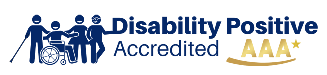 Disability Positive Accredited (logo)