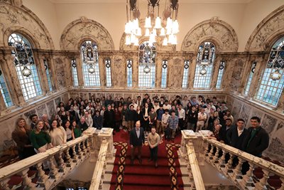 NUI student welcome at Belfast City Hall
