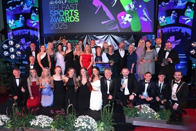 2025 GolfNow Belfast Sports Awards Winners