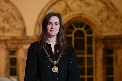 Councillor Fiona McAteer who has been appointed new High Sheriff of Belfast
