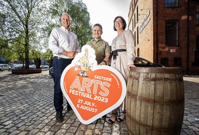 Lord Mayor Councillor Ryan Murphy launches EastSide Arts Festival 2023