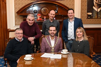 Belfast delegation preparing to leave for Nashville