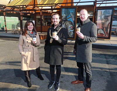 Lord Mayor launches Queen's Quay Kiosk