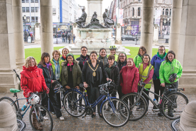 International Women’s Day: Rain doesn’t stop women getting on their bikes