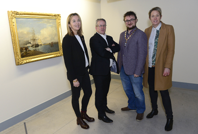Unveiling of ‘Art Unwrapped’ special exhibition as Christmas gift to the city of Belfast