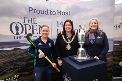 Lord Mayor joins Tourism NI for ‘Epic Journey to The 148th Open’