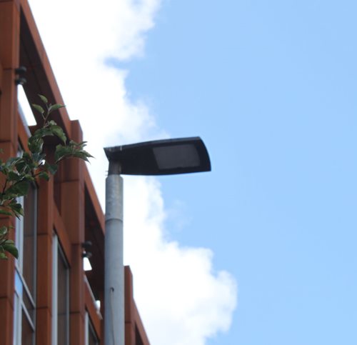 Example of light fittings and fixtures used through the city.