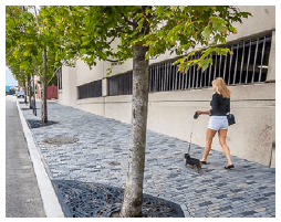 Woman walking