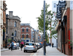 The setting of civic buildings requires appropriate design of the public realm.