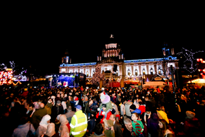 Family fun a plenty at Christmas Lights Switch-On