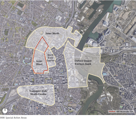 Inner North West: Special Action Areas (map)