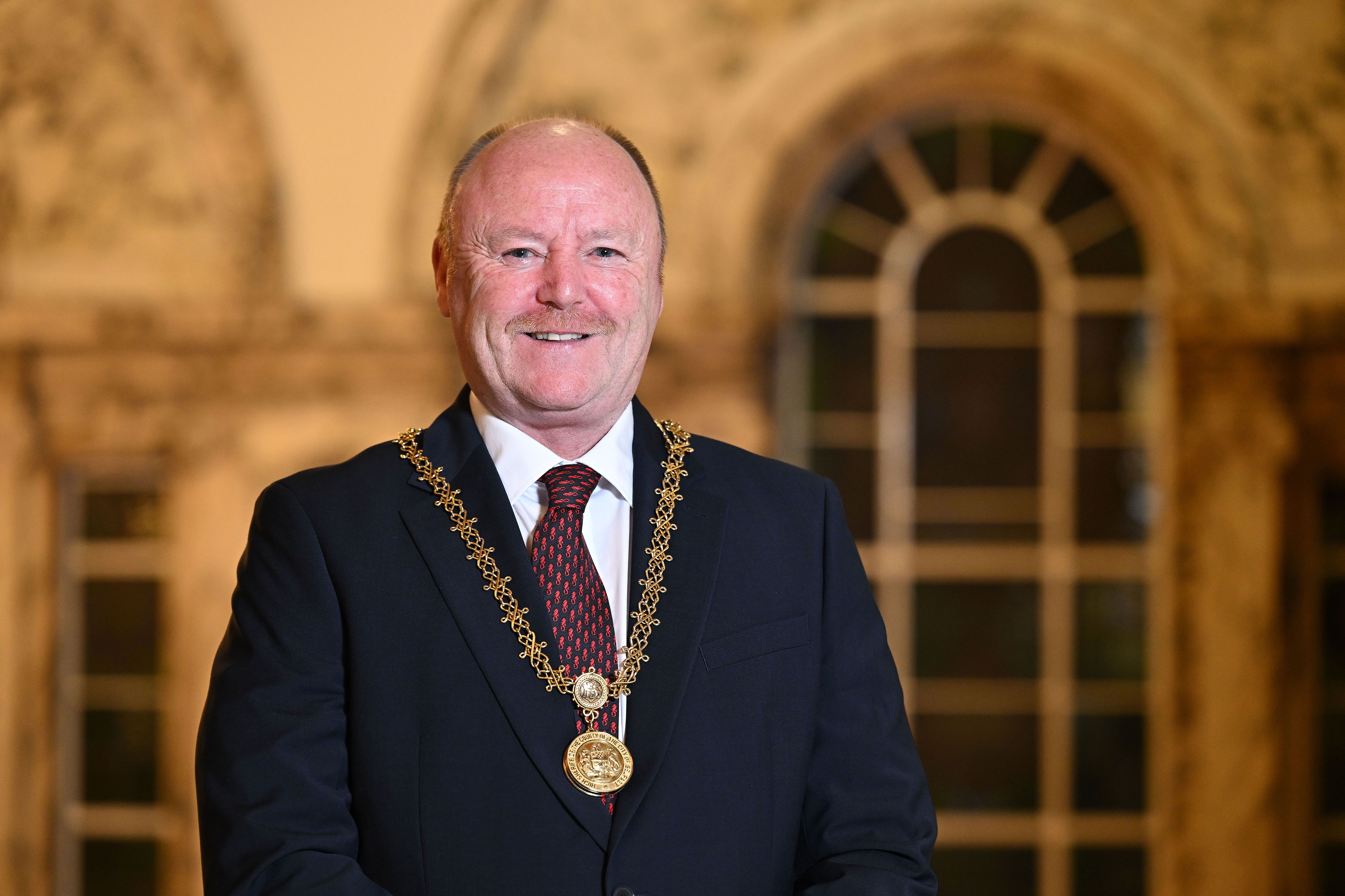 High Sheriff of Belfast, Alderman Frank McCoubrey