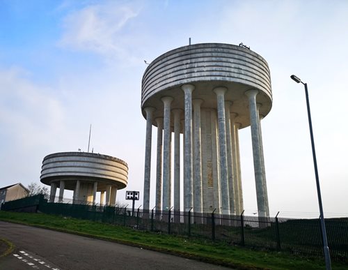 Garthamlock and Drumchapel Water Towers, Glasgow