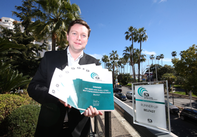 Belfast’s Foreign Direct investment strategy is second only to Hong Kong