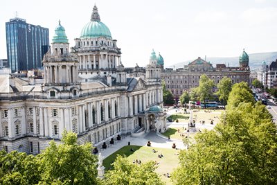 Exterior of City Hall Belfast