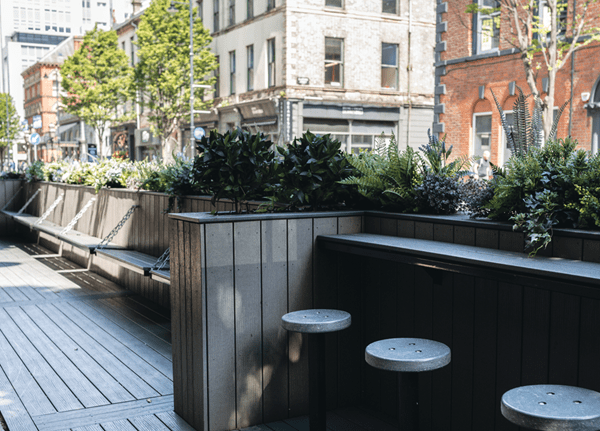 Bedford Street parklet