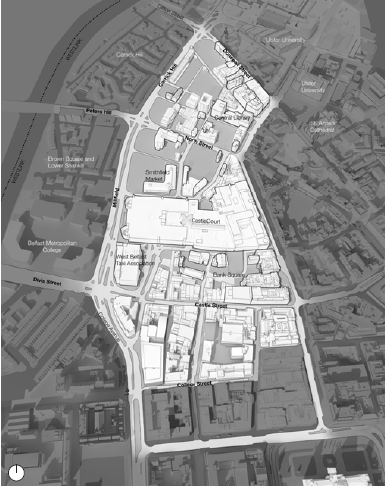 The Inner North West Area (map)