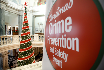 Belfast PCSP hosts annual Christmas Crime Prevention event in City Hall