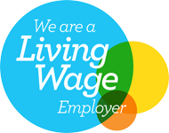 We are Living Wage (logo)