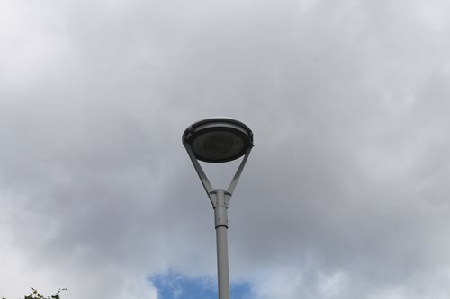 Example of light fittings and fixtures used through the city.