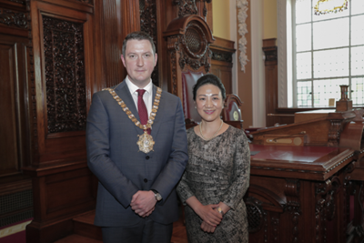 Belfast Lord Mayor showcases city to prestigious Chinese business and media delegation