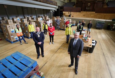 Council staff and volunteers praised for community response to pandemic
