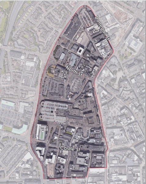 Figure 3: Inner North West Masterplan and Action Plan Boundary (map)