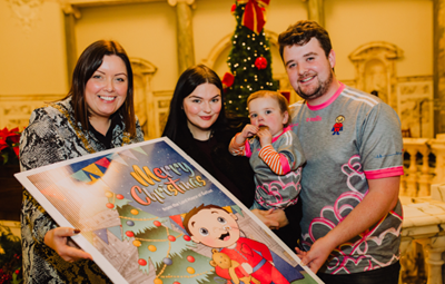 Lord Mayor unveils her Christmas Card today with young ‘star’ of it