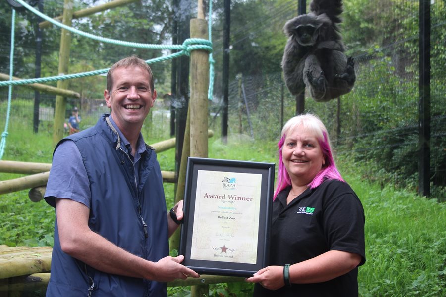 Belfast Zoo gets the Gold - winning three BIAZA Awards