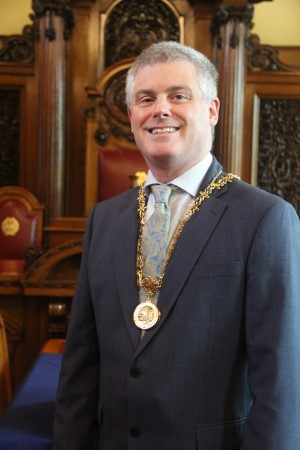 Councillor Michael Long, High Sheriff of Belfast