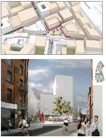 Union Street - Public Space (illustrative map)