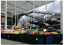 Market under shelter