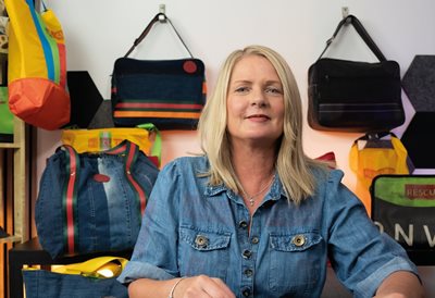 Founder of Titanic Denim, supported by Go Succeed